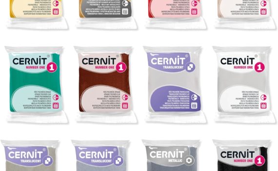 pate polymere Cernit. plusieurs gamme : translucide, metallic , pearl, opaline