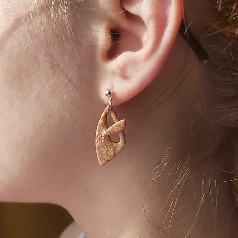 La taille S (20 à 25 mm) : La discrétion élégante. Création de boucles d oreille en pâte polymère.