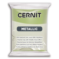Cernit Metallic "Or Vert"