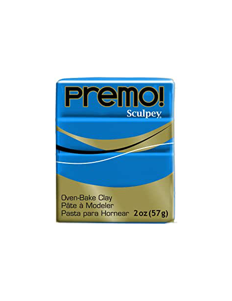 Sculpey Premo pâte polymère "COBALT BLUE HUE"( bleu cobalt)