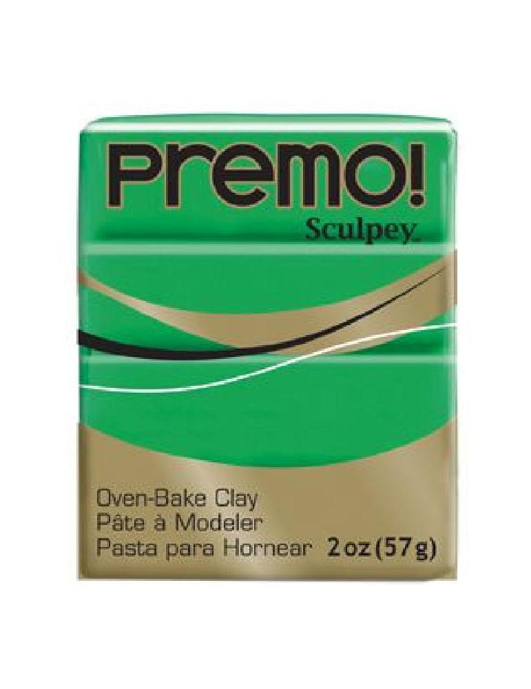 Sculpey Premo pâte polymère "GREEN"(vert)