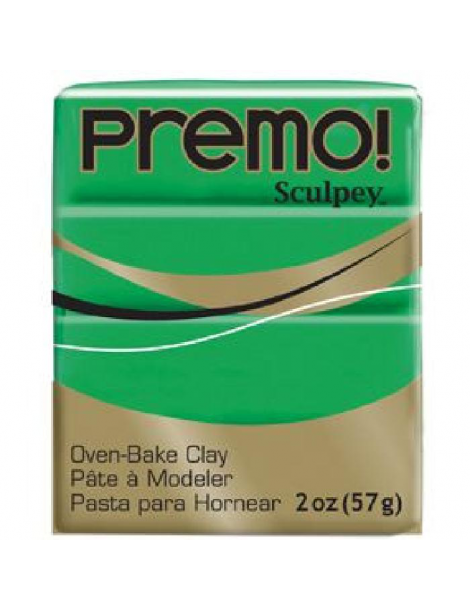 Sculpey Premo pâte polymère "GREEN"(vert)