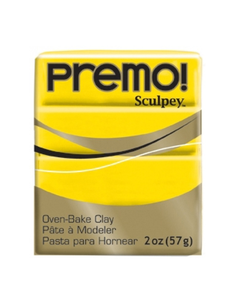 Sculpey Premo pâte polymère "CADMIUM YELLOW"