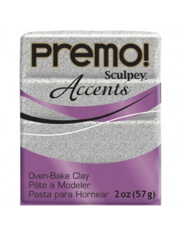 Premo ACCENTS pâte polymère "Gray Granite"