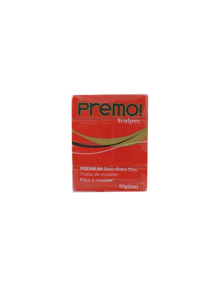 Sculpey Premo  pâte polymère "Cadmium Red hue"