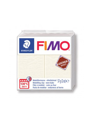 Fimo Leather-Effect “IVOIRE”