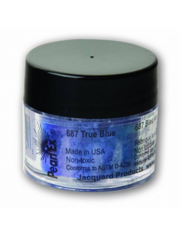 poudre de mica Pearl Ex Jacquard Products "True Blue"