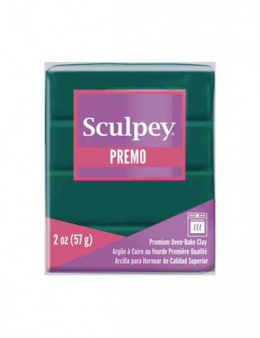 Sculpey Premo  pâte polymère "Forest Green"(vert forêt)