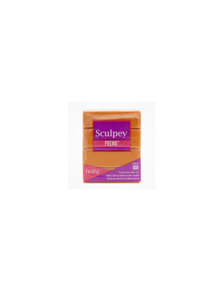 Sculpey Premo  pâte polymère "Orange brulée"