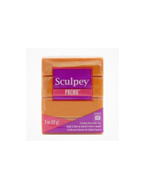 Sculpey Premo  pâte polymère "Orange brulée"