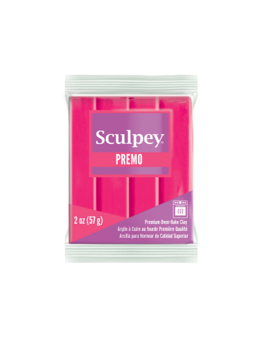 Sculpey Premo  pâte polymère "FLUO PINK"