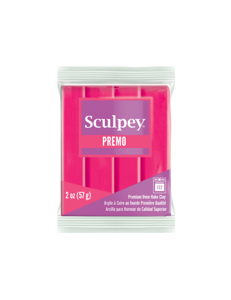 Sculpey Premo  pâte polymère "FLUO PINK"