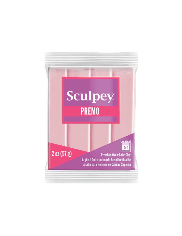 Sculpey Premo  pâte polymère "ROSE CLAIR"