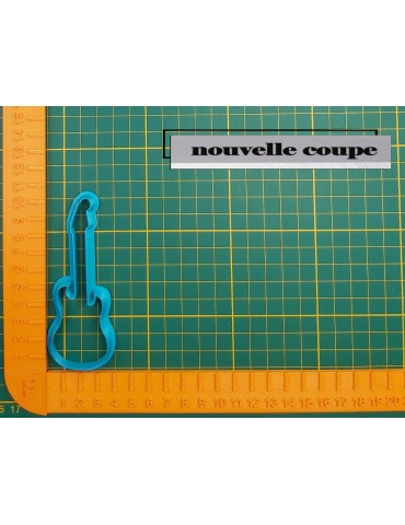 Emporte pièce 3D Pour pâte polymère"GUITARE ELECTRIQUE"| FUNNYPAT