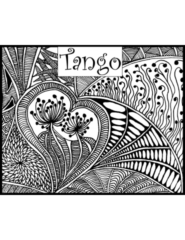 Plaque de texture "TANGO"...