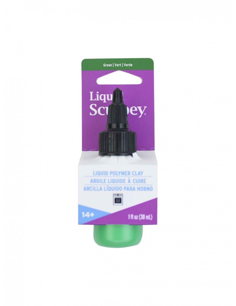 Sculpey "Argile liquide GREEN" (vert) 30ml