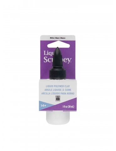 Sculpey "Argile liquide WHITE" (blanc) 30ml