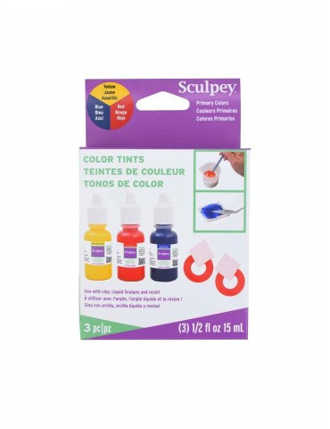 Sculpey "Primary Colors Tints" Colorants primaires