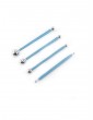 Lot de 4 outils boules acier inoxydable