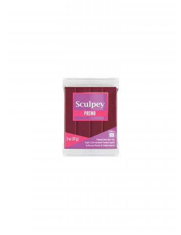 Sculpey Premo  "ALIZARIN CRIMSON HUE" (cramoisi)
