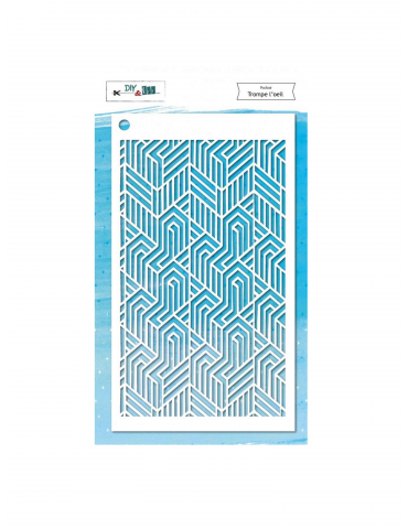 DIY and Cie  Pochoir : Trompe l'oeil