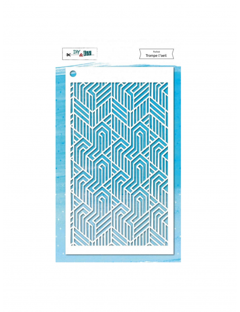 DIY and Cie  Pochoir : Trompe l'oeil