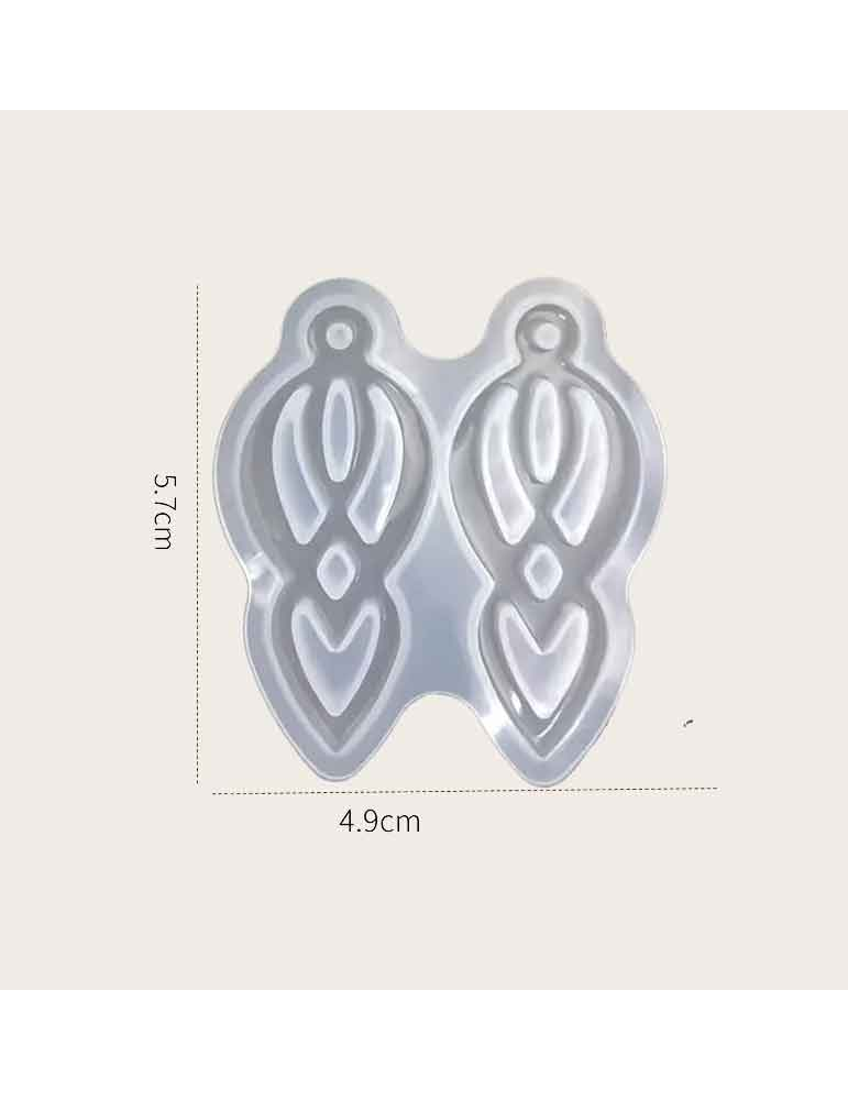 Moule en silicone pour Boucle d'oreille N°24