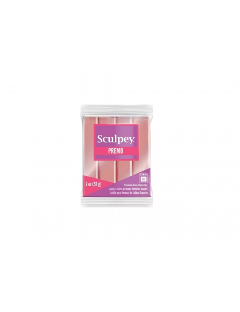 Sculpey Premo ACCENTS pâte polymère "ROSE GOLD METALLIC" 57g