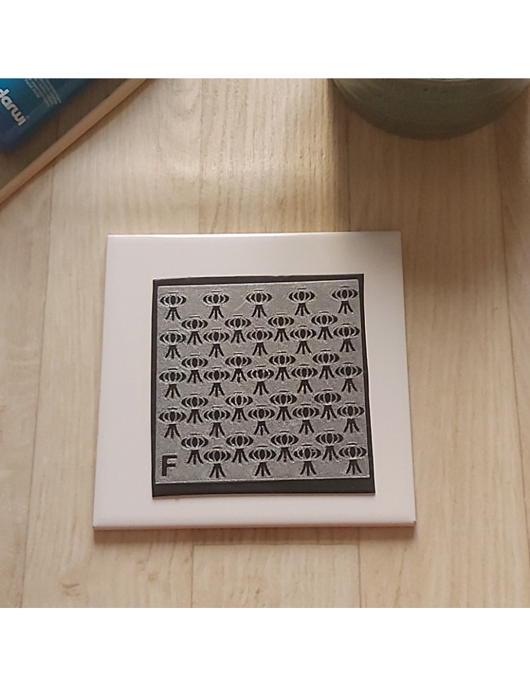 Pochoir 3D "Lanterne" donnez du relief à vos créations avec la délicatesse de ce motif.