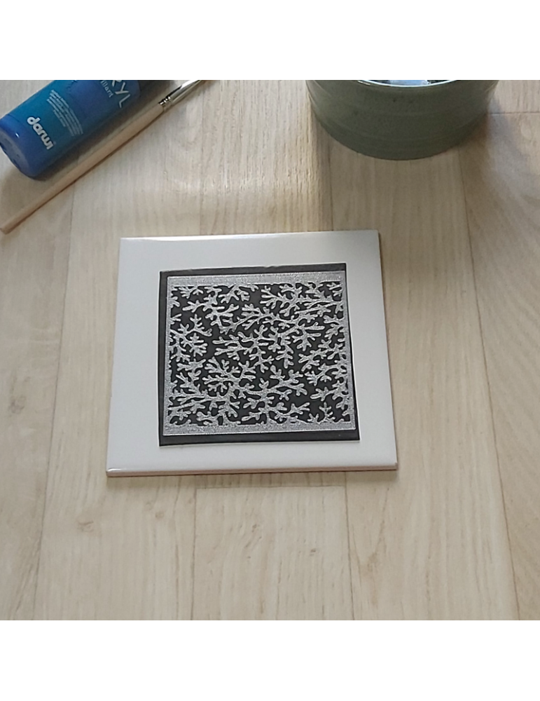 Pochoir 3D Haute Précision "Algues"