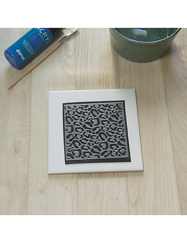 Pochoir 3D Haute Précision "Leopard"