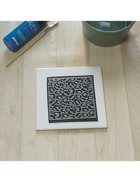 Pochoir 3D Haute Précision "Leopard"