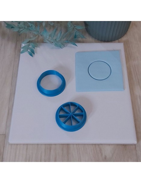 Emporte-pièce 8 Huitième pour Pâte Polymère | Funnypat