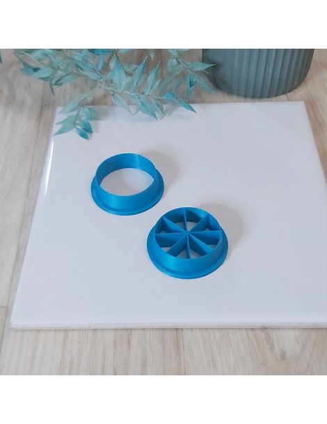 Emporte-pièce 8 Huitième pour Pâte Polymère | Funnypat