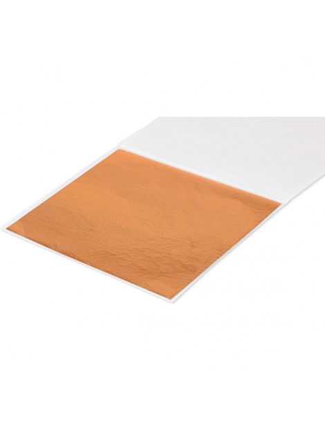 Pack 10 Feuilles Métallisées Cernit cuivrées- Éclat & Effets Précieux pour Polymère