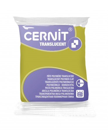 Pâte Cernit Translucide Mirabelle - 56g - Finition Transparente Haute Qualité