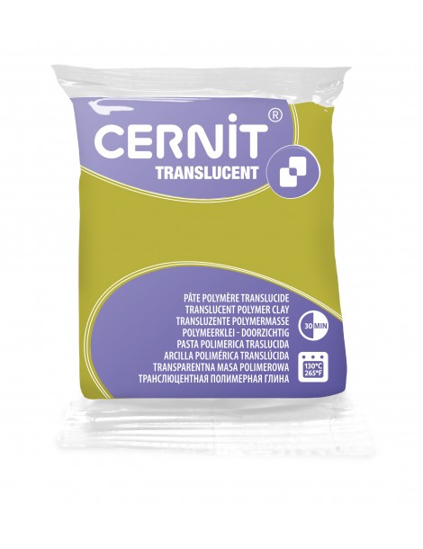 Pâte Cernit Translucide Mirabelle - 56g - Finition Transparente Haute Qualité