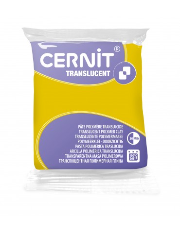 Pâte Cernit Translucide Maïs - 56g - Finition Transparente Haute Qualité