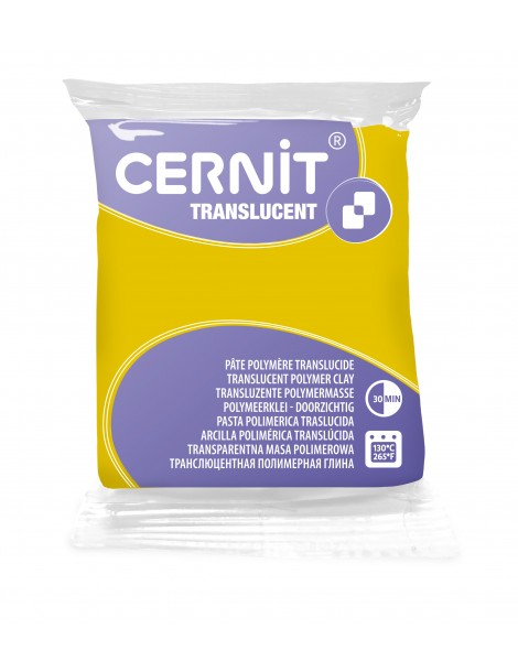 Pâte Cernit Translucide Maïs - 56g - Finition Transparente Haute Qualité