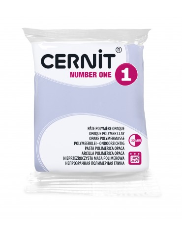 Pâte Cernit Number One Bleu Pastel  - 56g - Douceur & Teinte Tendre