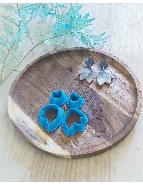 Emporte-pièce pour Pâte Polymère n°90 | Funnypat fabrication de boucle d'oreille