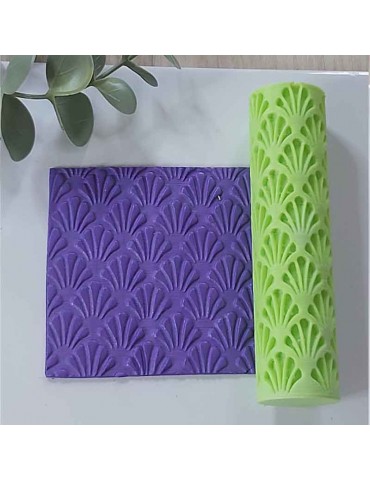 Rouleau de Texture 3D pour pâte polymère T055 – Funnyfactory