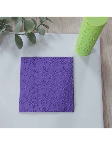 Rouleau de Texture 3D pour pâte polymère T061 – Funnyfactory