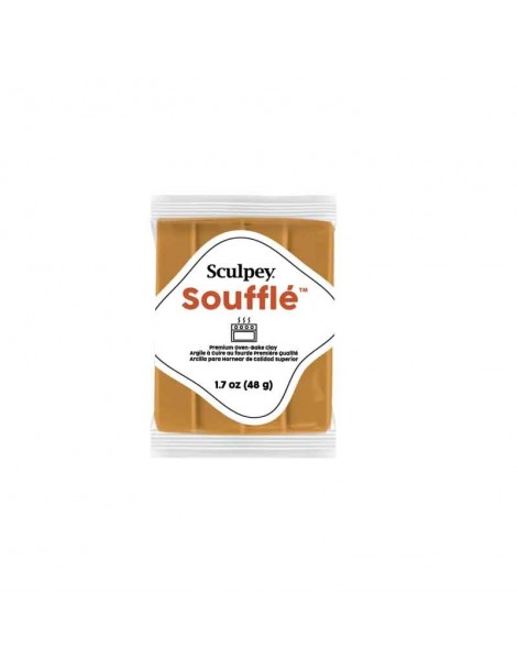 Pâte Sculpey SOUFFLE "Crème brulée" 48g