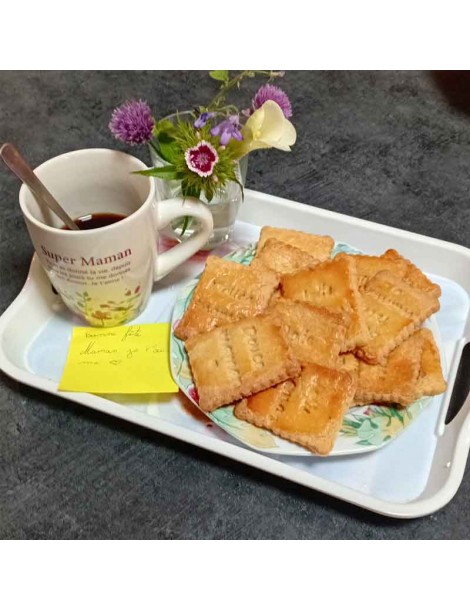 Set d'Emporte-pièces & Tampons Biscuits "Fête des Mères"