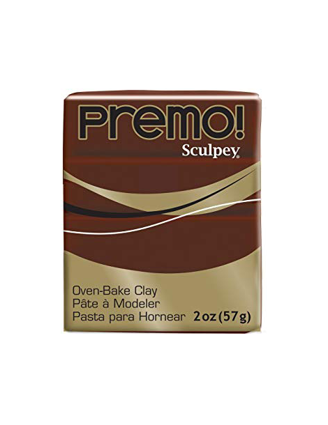 Sculpey Premo  pâte polymère "BURNT UMBER"( terre d'ombre)